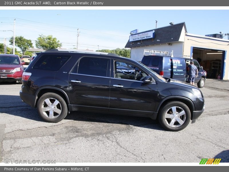 Carbon Black Metallic / Ebony 2011 GMC Acadia SLT AWD