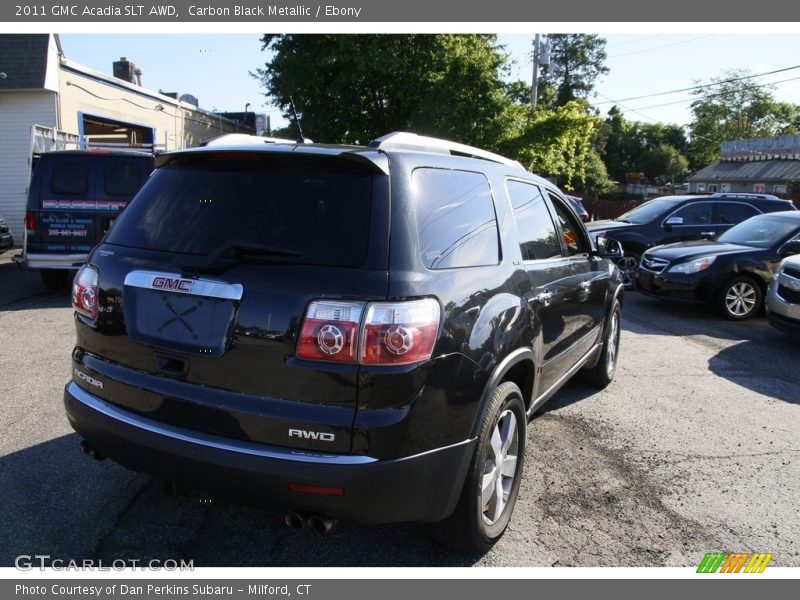 Carbon Black Metallic / Ebony 2011 GMC Acadia SLT AWD