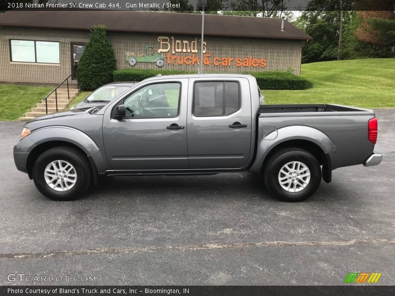 Gun Metallic / Steel 2018 Nissan Frontier SV Crew Cab 4x4