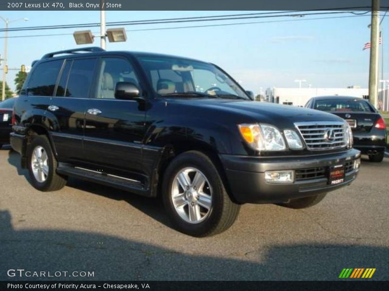Black Onyx / Stone 2007 Lexus LX 470