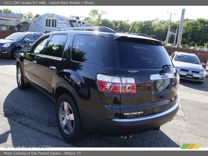 Carbon Black Metallic / Ebony 2011 GMC Acadia SLT AWD
