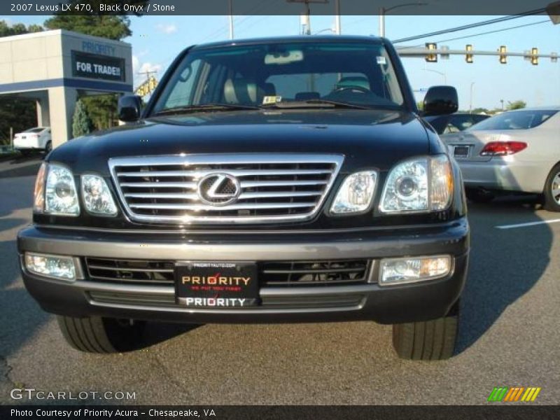 Black Onyx / Stone 2007 Lexus LX 470