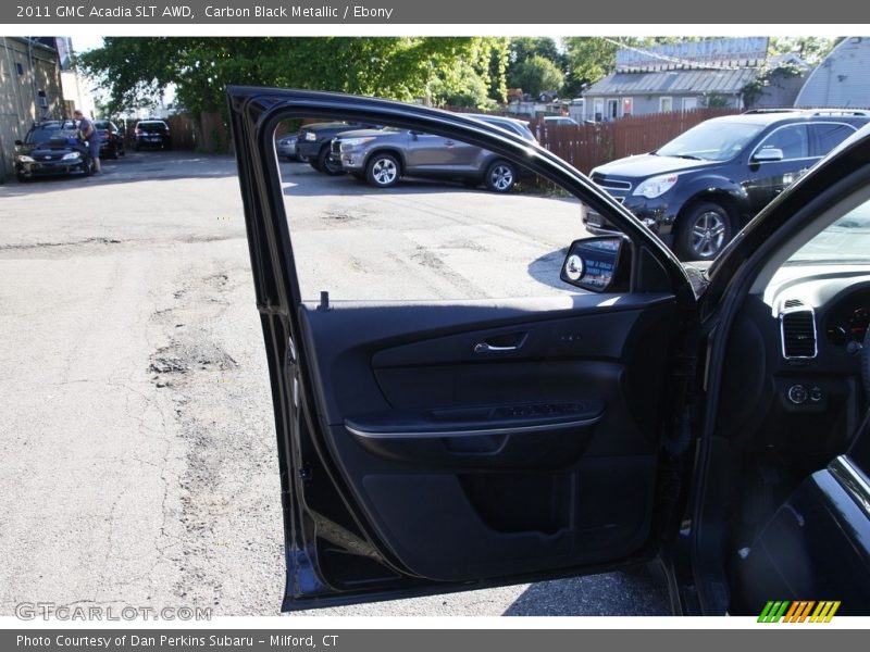 Carbon Black Metallic / Ebony 2011 GMC Acadia SLT AWD