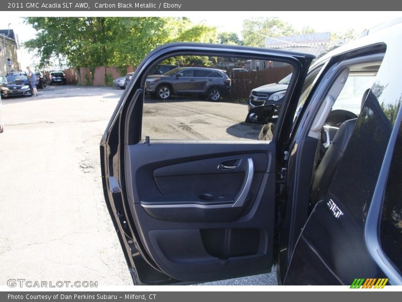 Carbon Black Metallic / Ebony 2011 GMC Acadia SLT AWD