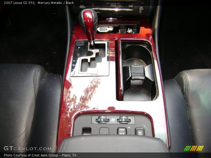Mercury Metallic / Black 2007 Lexus GS 350