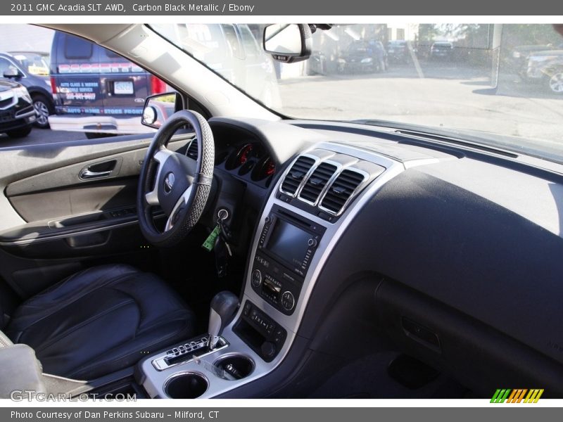 Carbon Black Metallic / Ebony 2011 GMC Acadia SLT AWD