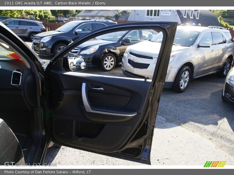 Carbon Black Metallic / Ebony 2011 GMC Acadia SLT AWD
