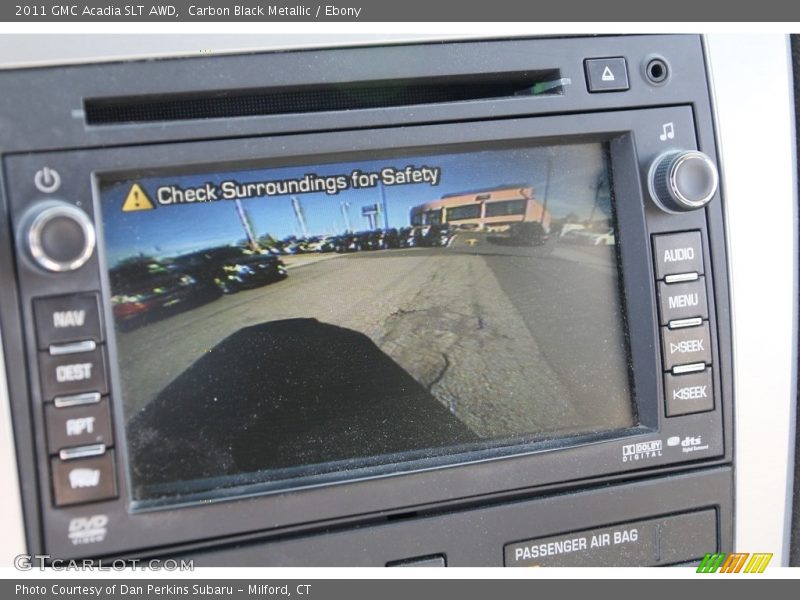 Carbon Black Metallic / Ebony 2011 GMC Acadia SLT AWD