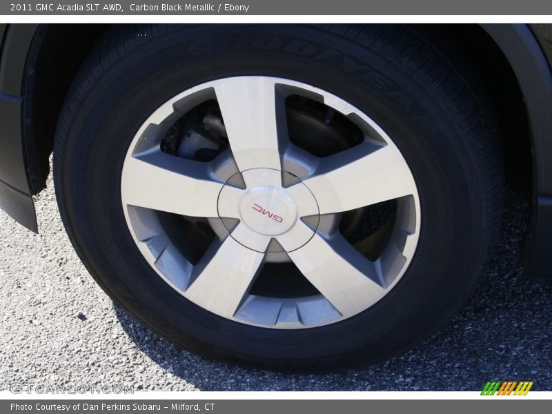 Carbon Black Metallic / Ebony 2011 GMC Acadia SLT AWD
