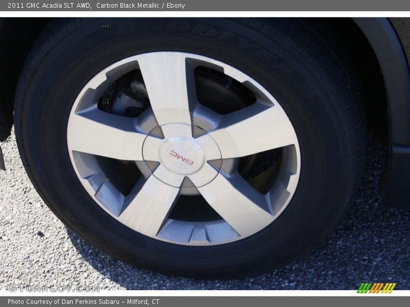 Carbon Black Metallic / Ebony 2011 GMC Acadia SLT AWD
