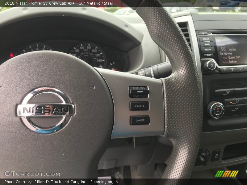 Gun Metallic / Steel 2018 Nissan Frontier SV Crew Cab 4x4
