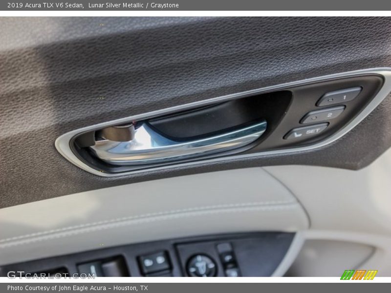 Lunar Silver Metallic / Graystone 2019 Acura TLX V6 Sedan