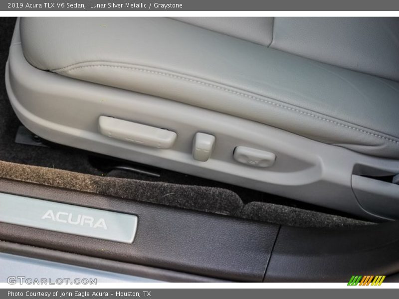 Lunar Silver Metallic / Graystone 2019 Acura TLX V6 Sedan