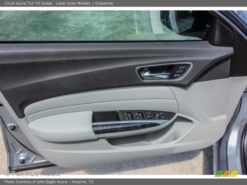 Lunar Silver Metallic / Graystone 2019 Acura TLX V6 Sedan