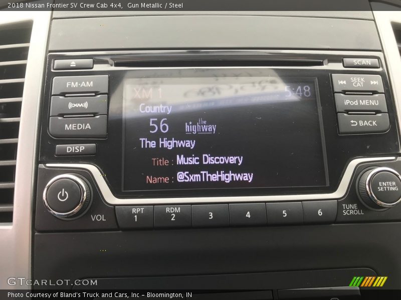 Gun Metallic / Steel 2018 Nissan Frontier SV Crew Cab 4x4