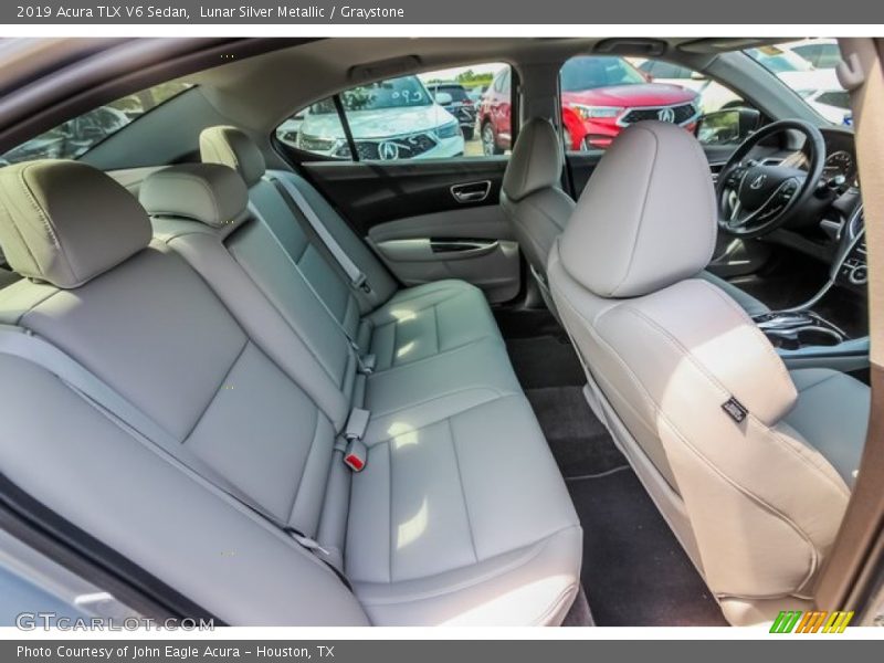 Lunar Silver Metallic / Graystone 2019 Acura TLX V6 Sedan