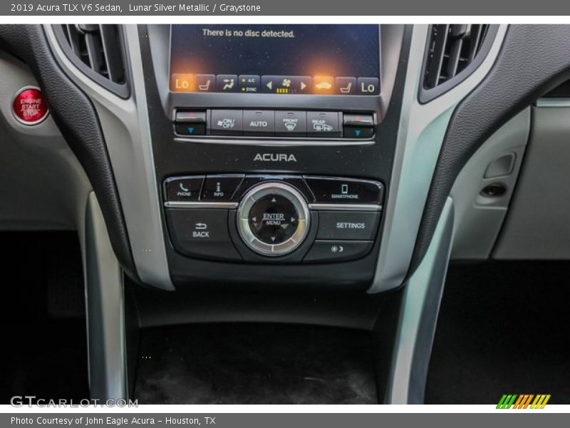 Lunar Silver Metallic / Graystone 2019 Acura TLX V6 Sedan