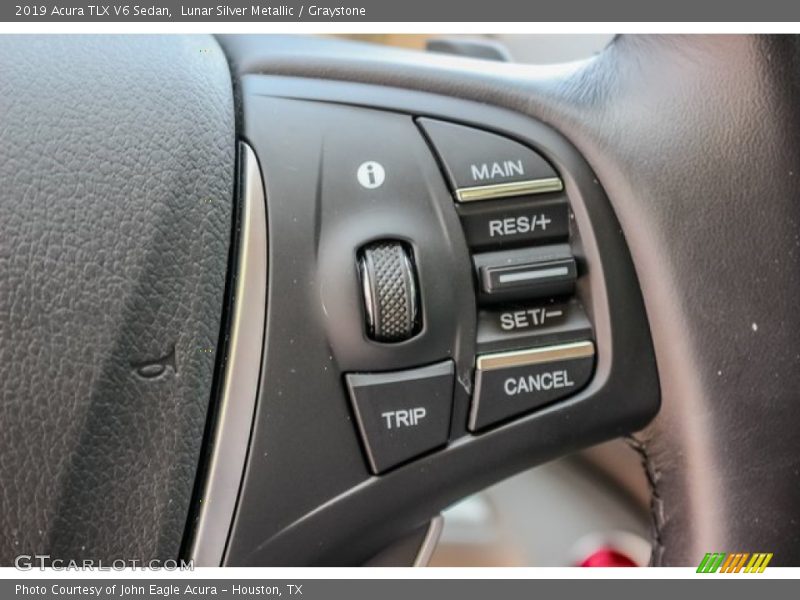 Lunar Silver Metallic / Graystone 2019 Acura TLX V6 Sedan