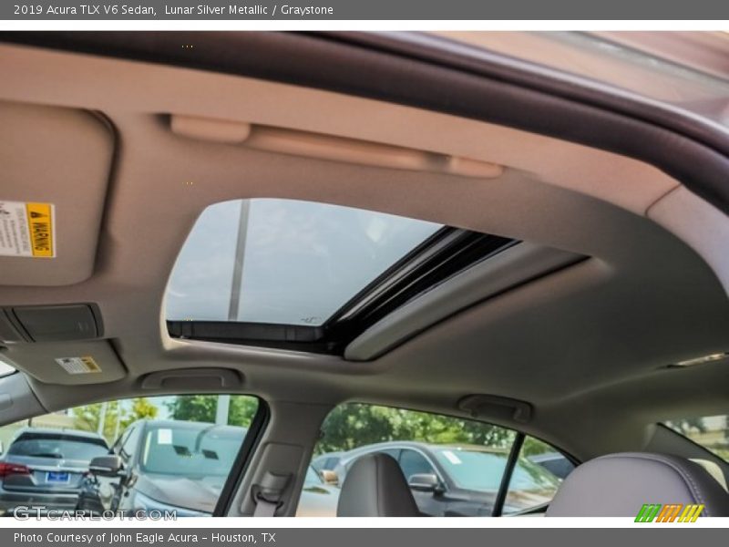 Lunar Silver Metallic / Graystone 2019 Acura TLX V6 Sedan