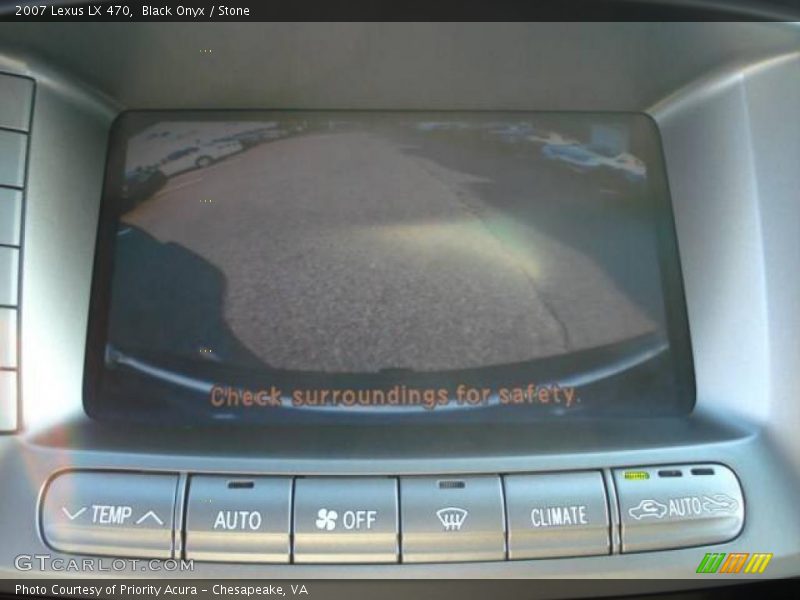 Black Onyx / Stone 2007 Lexus LX 470