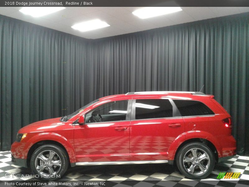 Redline / Black 2018 Dodge Journey Crossroad