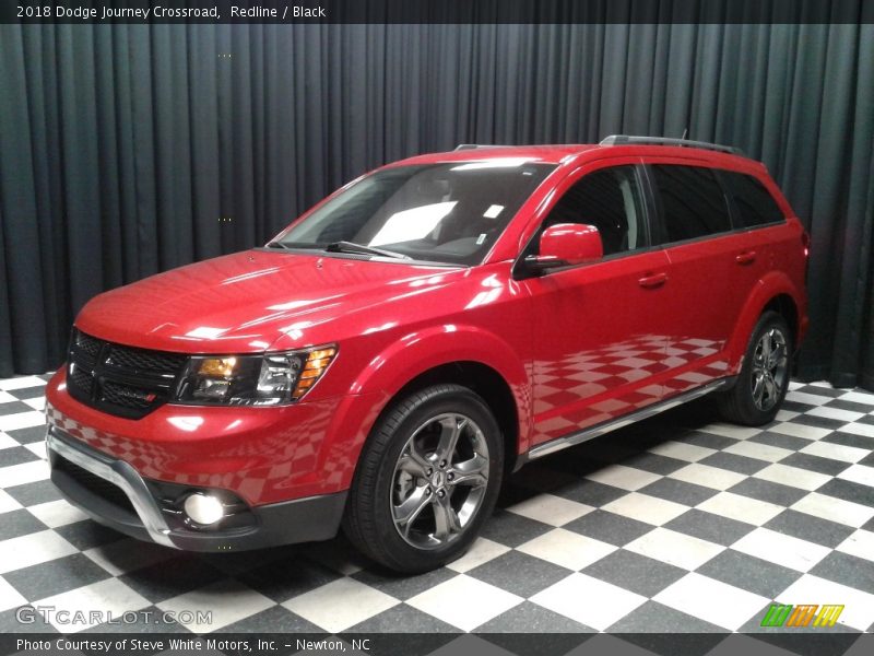 Redline / Black 2018 Dodge Journey Crossroad