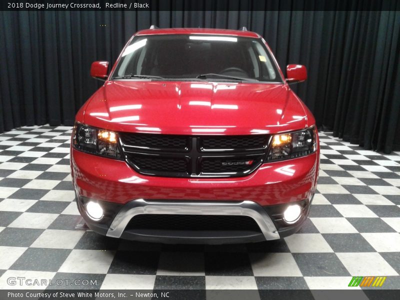 Redline / Black 2018 Dodge Journey Crossroad