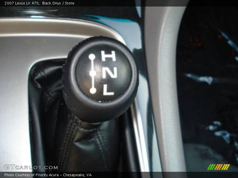 Black Onyx / Stone 2007 Lexus LX 470
