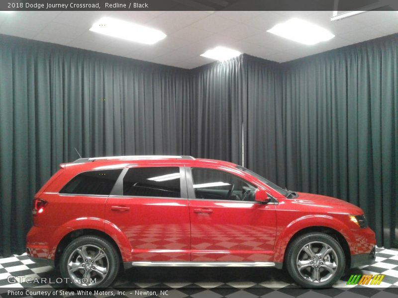 Redline / Black 2018 Dodge Journey Crossroad