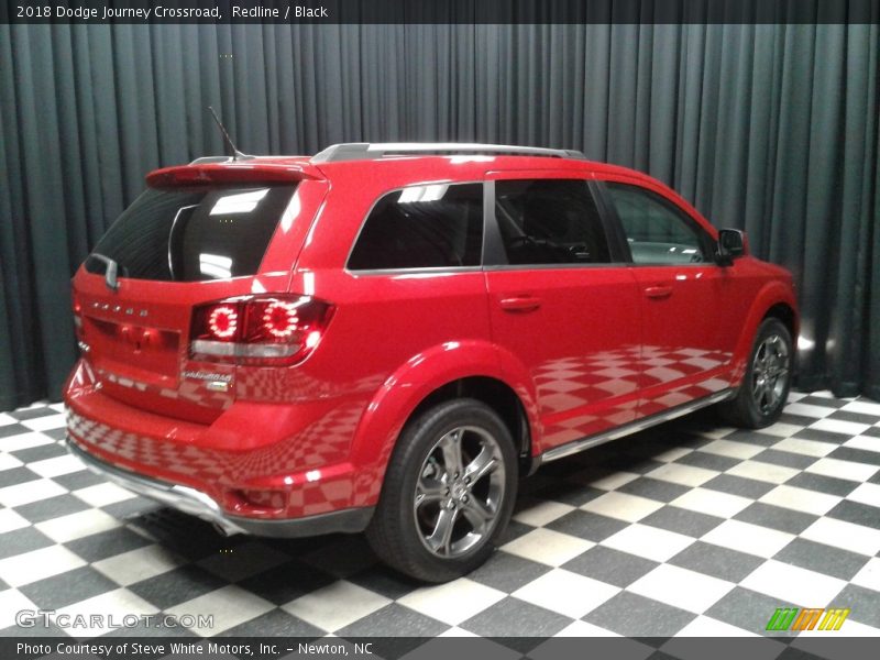 Redline / Black 2018 Dodge Journey Crossroad