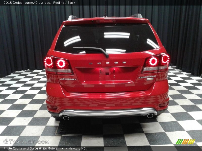 Redline / Black 2018 Dodge Journey Crossroad