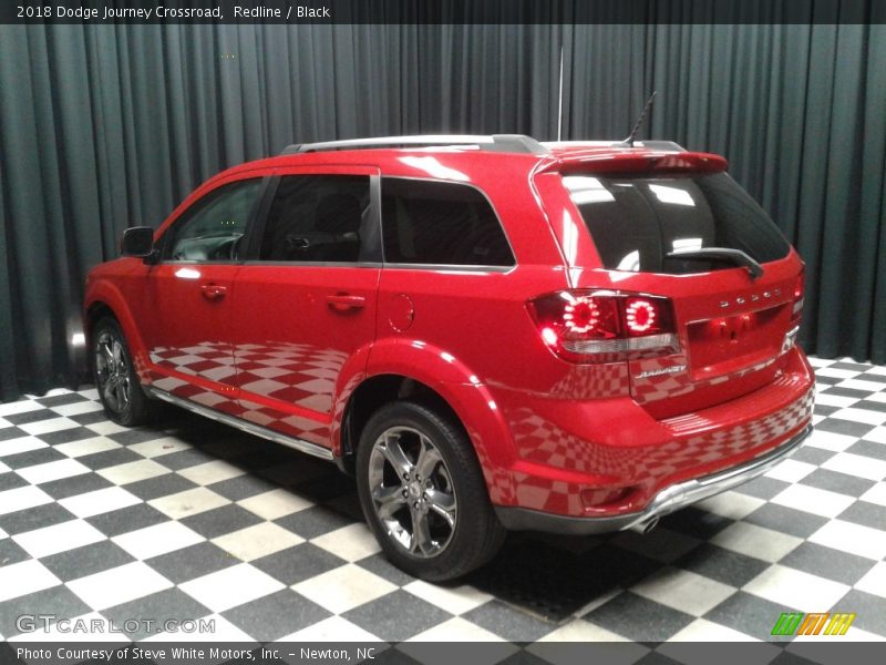 Redline / Black 2018 Dodge Journey Crossroad