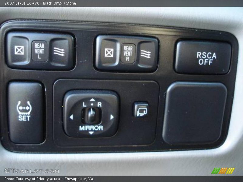 Black Onyx / Stone 2007 Lexus LX 470