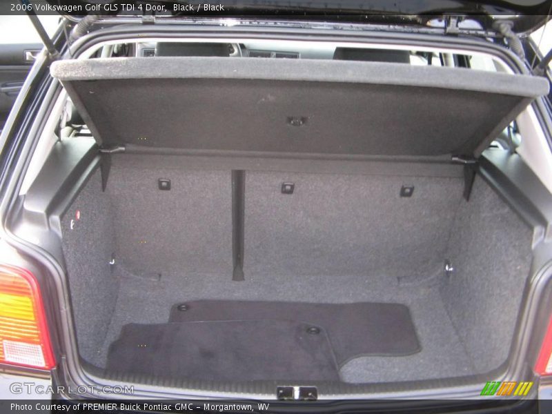 Black / Black 2006 Volkswagen Golf GLS TDI 4 Door