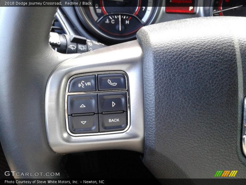 Redline / Black 2018 Dodge Journey Crossroad