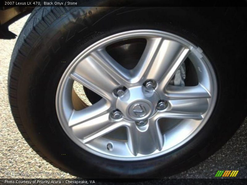 Black Onyx / Stone 2007 Lexus LX 470