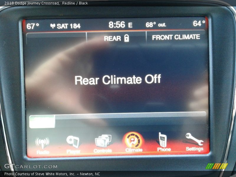 Redline / Black 2018 Dodge Journey Crossroad