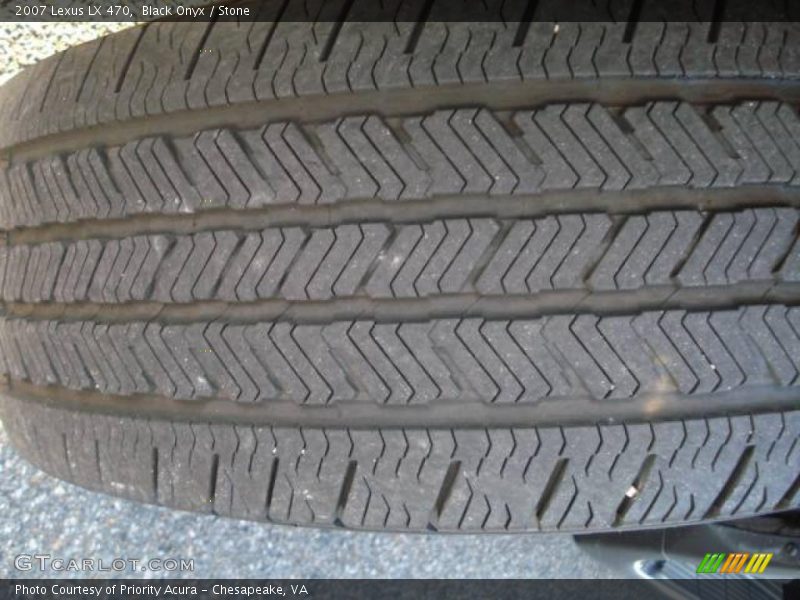 Black Onyx / Stone 2007 Lexus LX 470