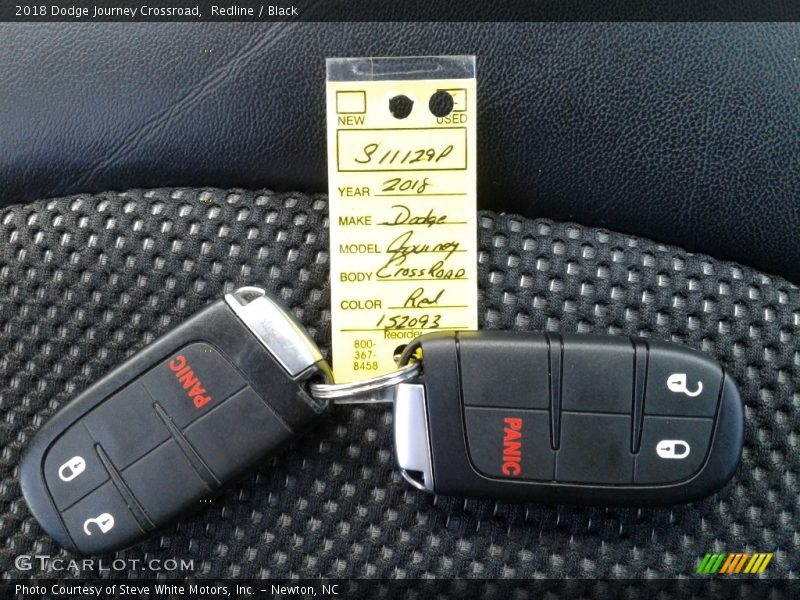 Redline / Black 2018 Dodge Journey Crossroad