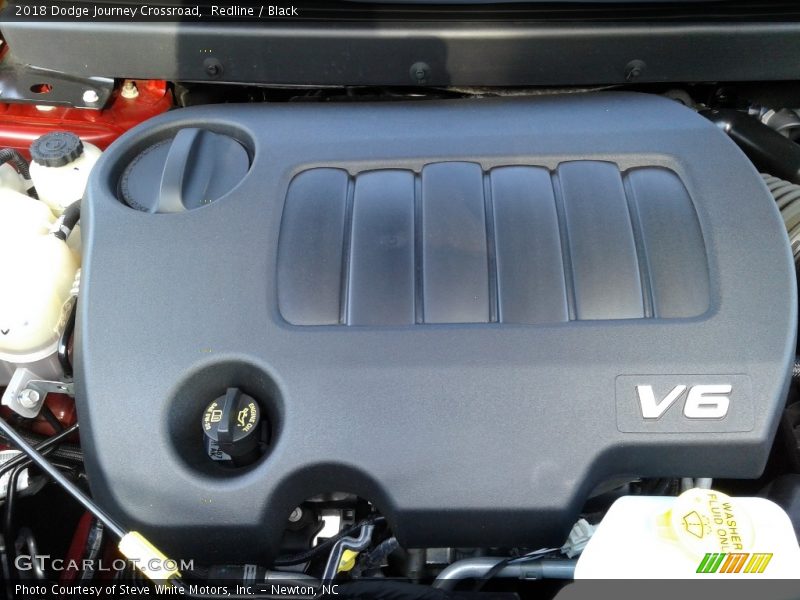 Redline / Black 2018 Dodge Journey Crossroad