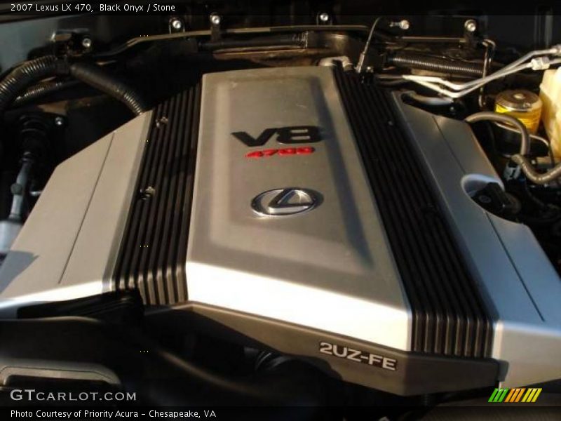Black Onyx / Stone 2007 Lexus LX 470