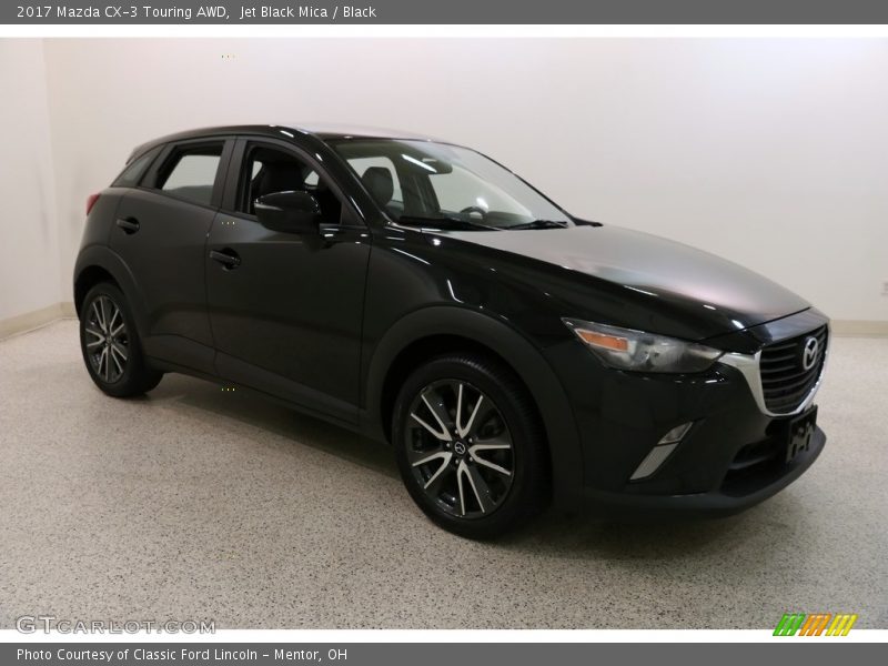 Jet Black Mica / Black 2017 Mazda CX-3 Touring AWD