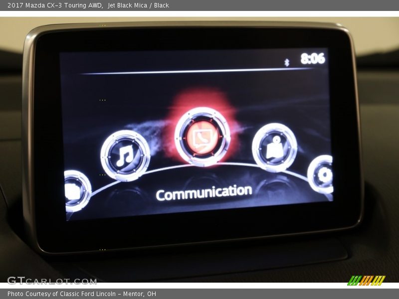 Jet Black Mica / Black 2017 Mazda CX-3 Touring AWD