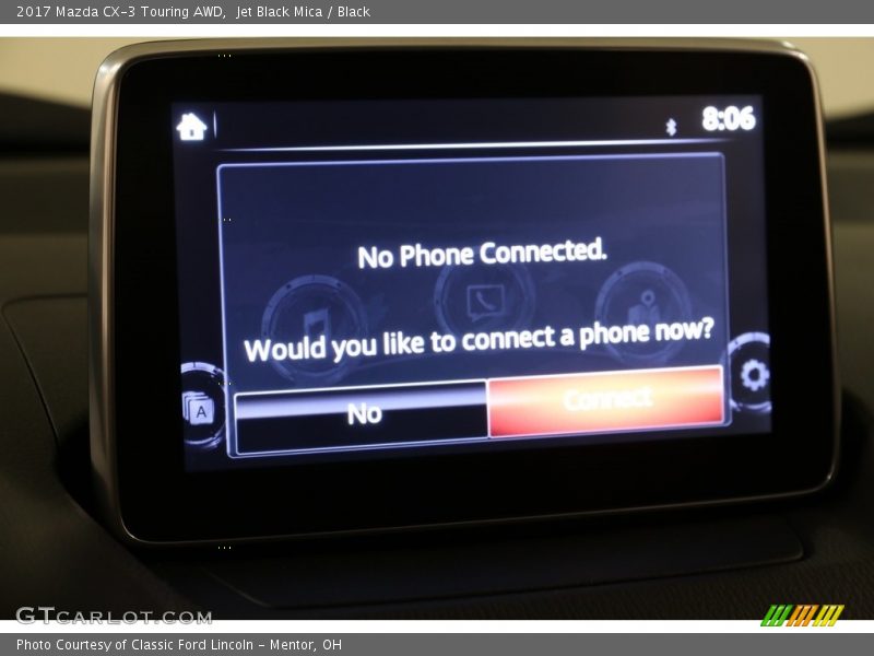 Jet Black Mica / Black 2017 Mazda CX-3 Touring AWD