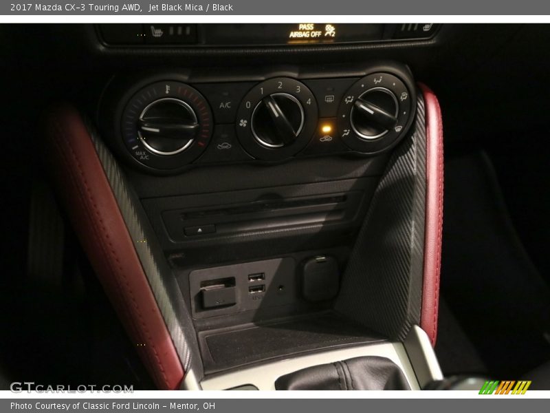 Jet Black Mica / Black 2017 Mazda CX-3 Touring AWD