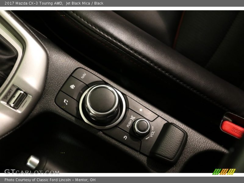 Jet Black Mica / Black 2017 Mazda CX-3 Touring AWD