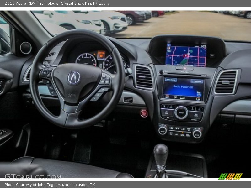 Crystal Black Pearl / Ebony 2016 Acura RDX Technology