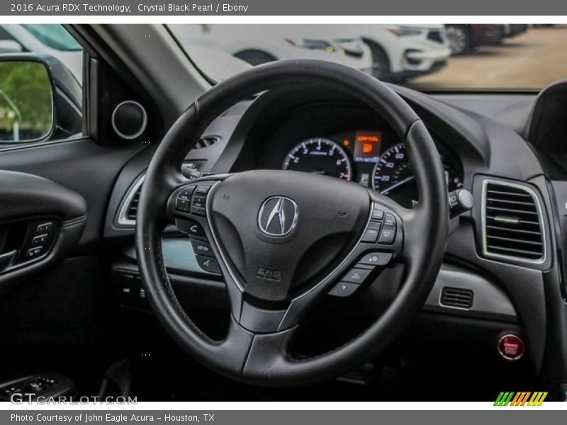 Crystal Black Pearl / Ebony 2016 Acura RDX Technology
