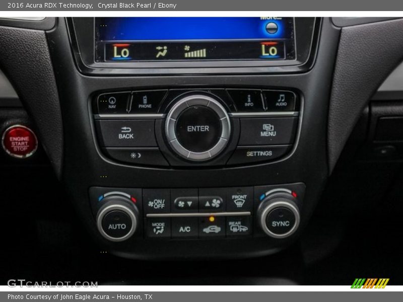 Crystal Black Pearl / Ebony 2016 Acura RDX Technology