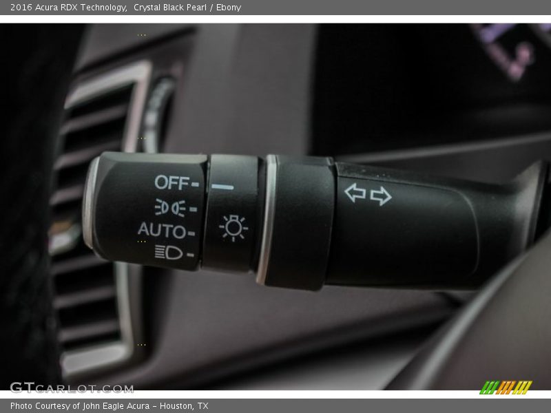Crystal Black Pearl / Ebony 2016 Acura RDX Technology